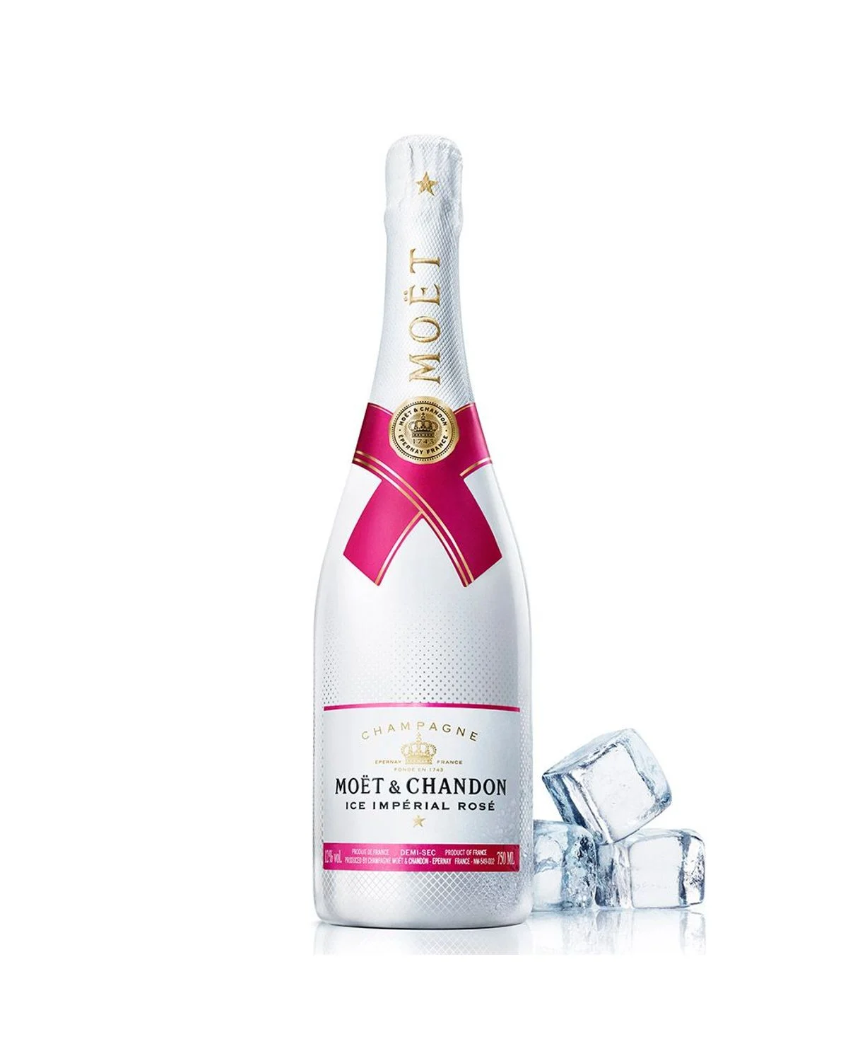 Champagne Moët Chandon Ice Imperial Rosé 750ml - Imagem 2