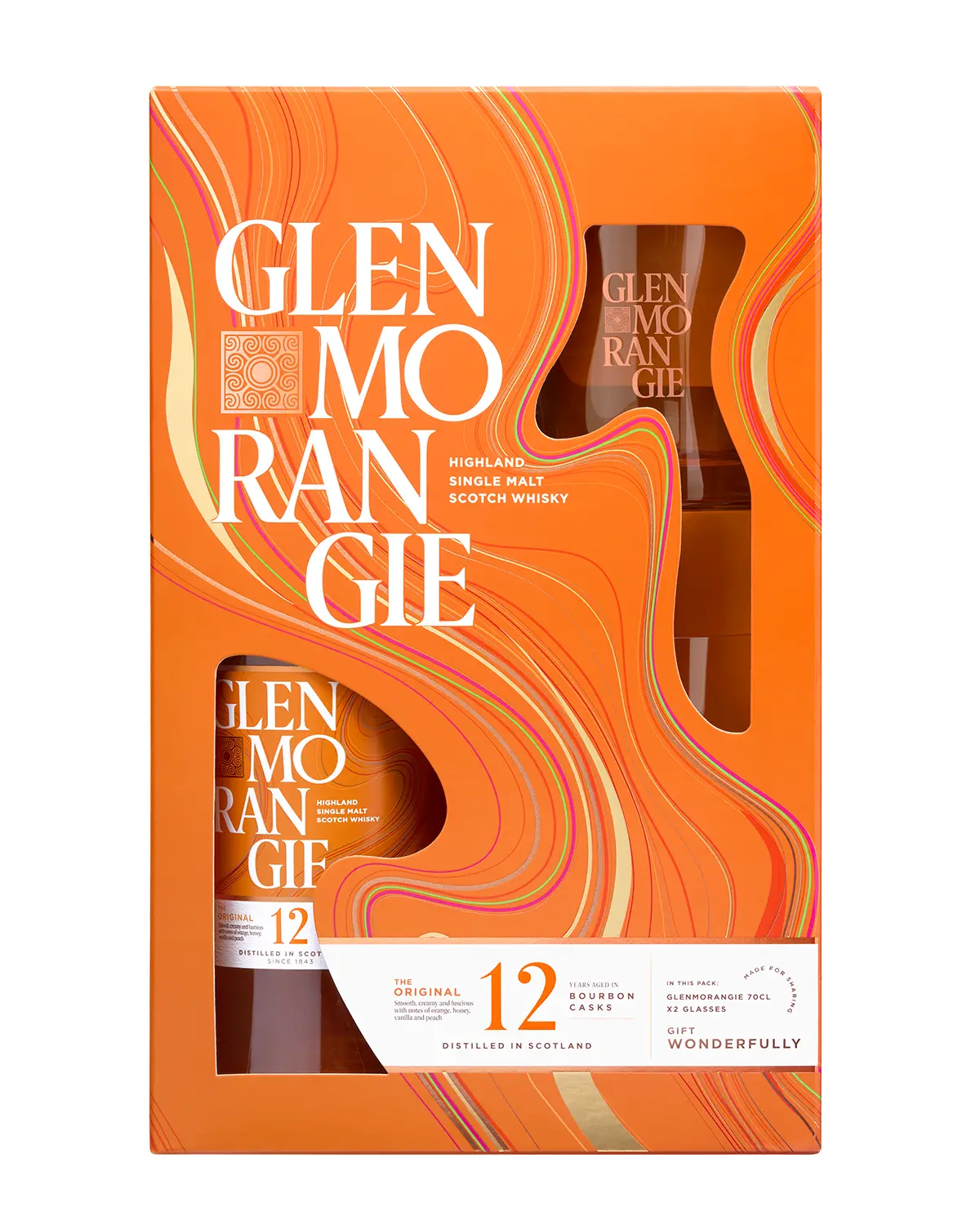 Whisky Glenmorangie The Original 12 anos Pack + 2 copos | Rodeo Club