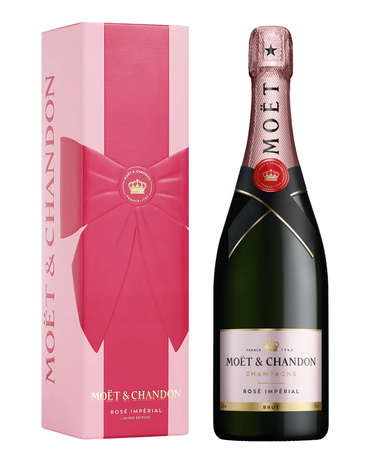 Champagne Moët & Chandon Giftbox Rosé Imperial 750ml